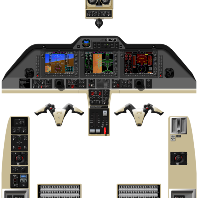 #09 – Embraer Phenom 300 - G1000 Flight Deck