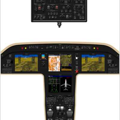 #001 NEW – Embraer Legacy 450/500 / Praetor 500/600 Cockpit Poster