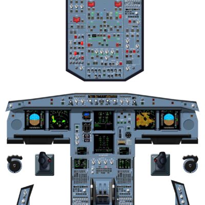 #09 - Airbus A330 GE EIS Freighter Cockpit Poster